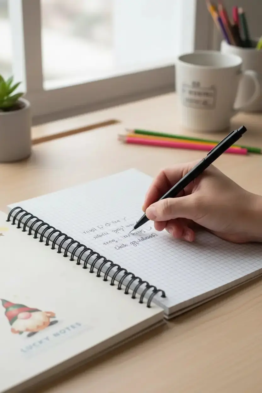 Lucky Notes Spiralli A4 Not Defteri – 80 Yaprak Kareli Geniş Yazım Alanlı Okul Defteri 30 CM