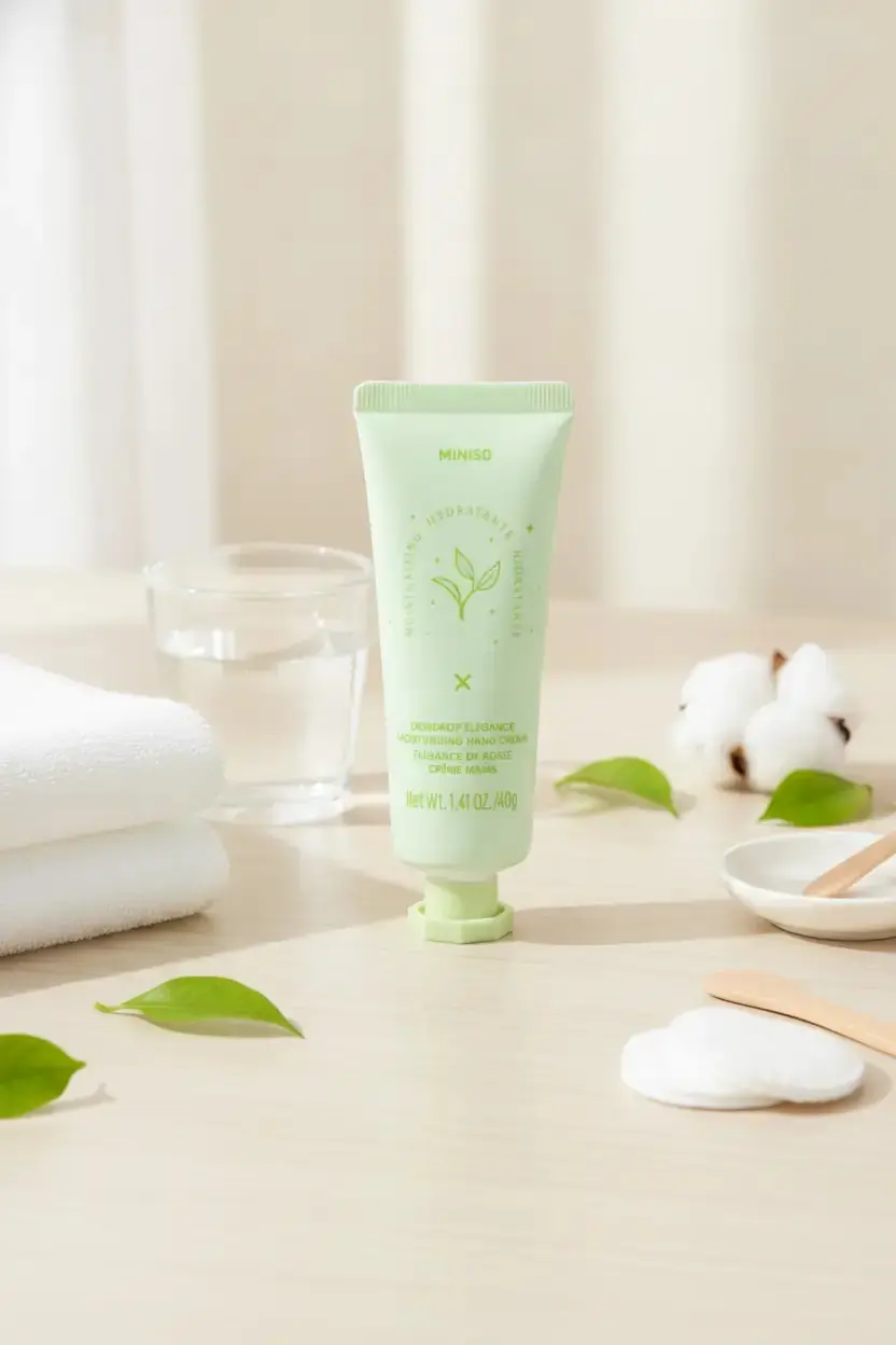 Miniso Lisanslı Dewdrop Elegance Nemlendirici El Kremi 40 g – Yumuşak ve Bakımlı Eller