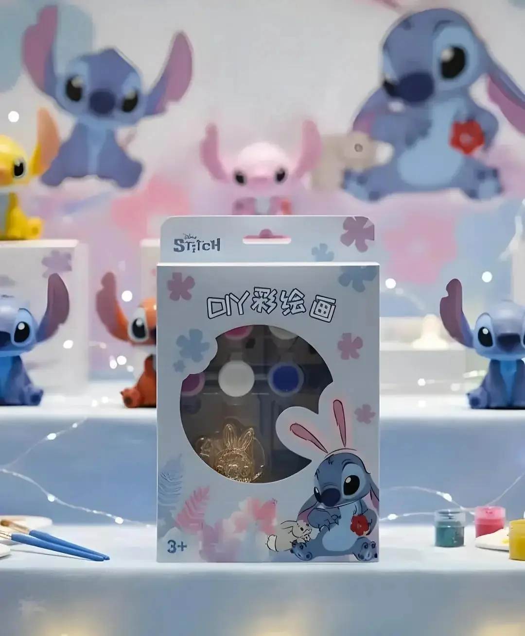 Disney Lilo & Stitch Lisanslı Kendin Yap Boyama Seti (20,7 Cm)