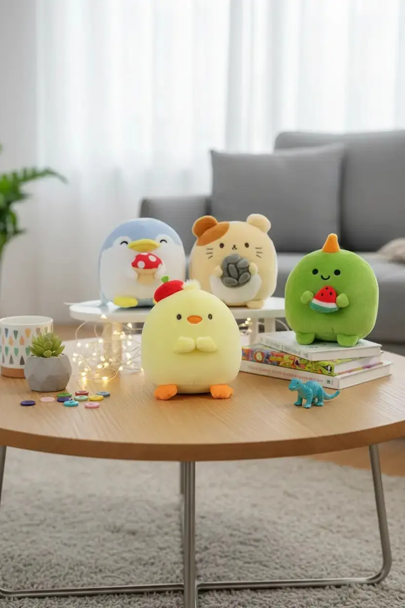 Miniso Lisanslı Yummy Yummy Mini Peluş Oyuncak 10 Cm – 5 Farklı Model Sevimli Koleksiyon