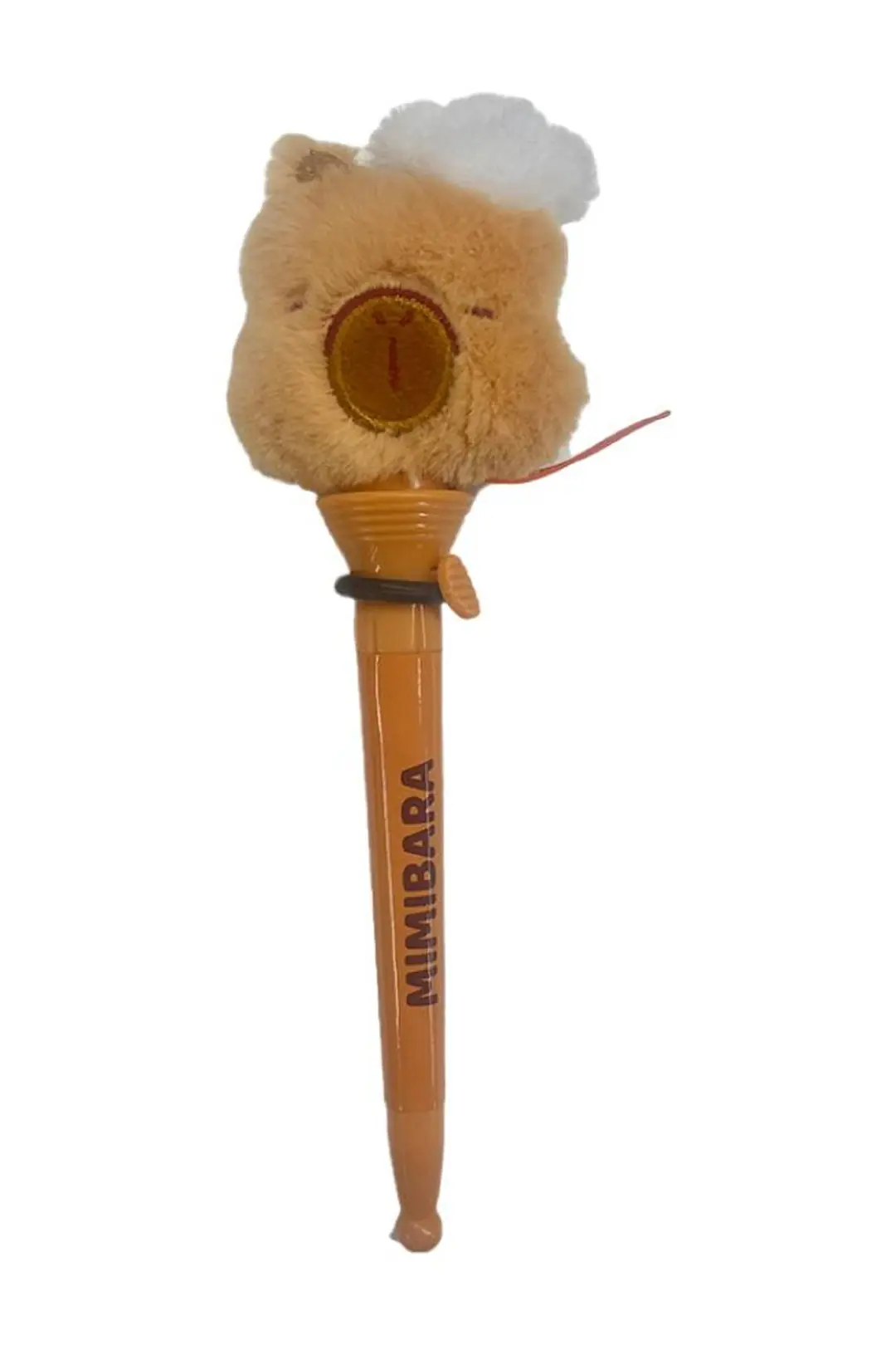 Miniso Lisanslı Pişirme Serisi Pop-Up Tükenmez Kalem 1.0 Mm Siyah (Mimibara Peluş Başlıklı)