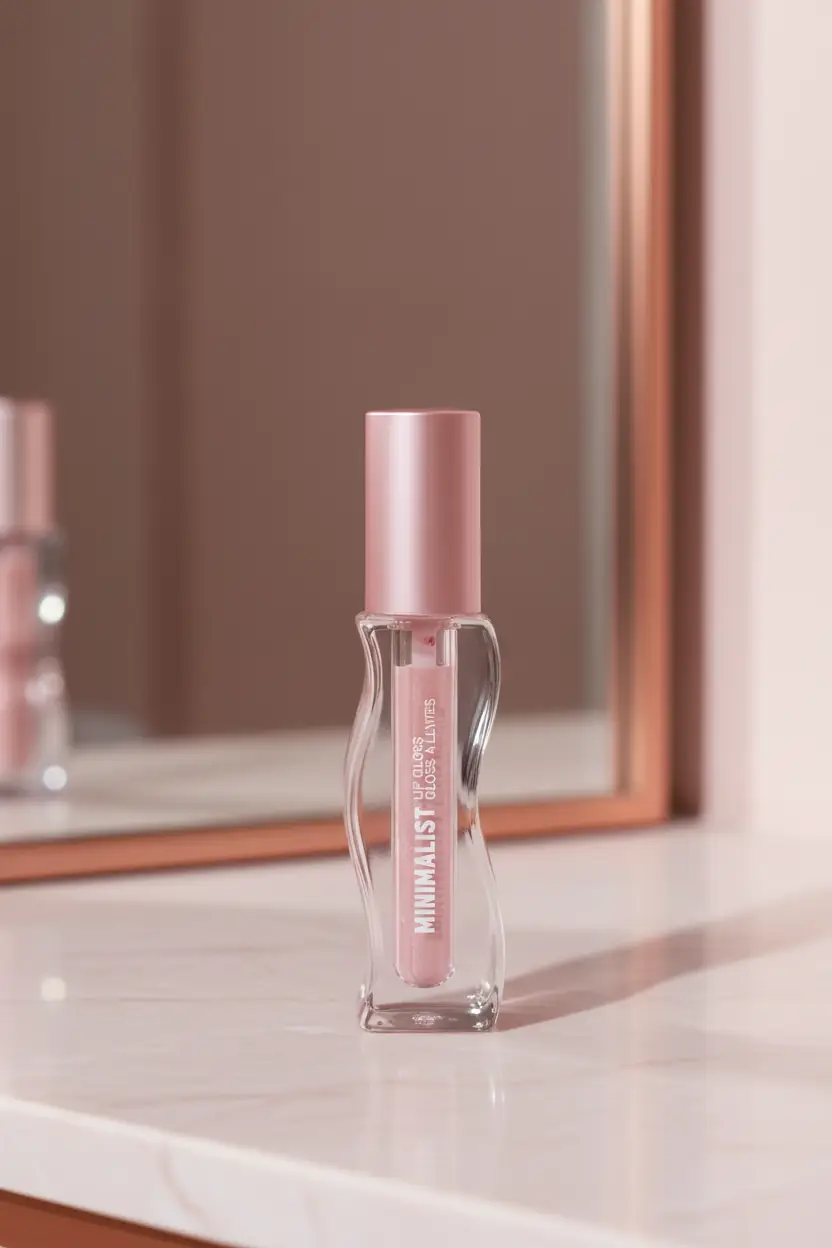 Miniso Lisanslı Minimalist Dudak Parlatıcısı – 03 Nude Pembe Cam Görünümlü Parlak Bitiş