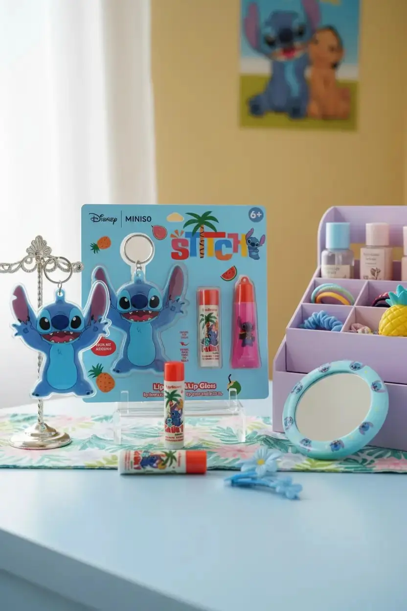 Disney Lisanslı Lilo & Stitch Nemlendirici Dudak Balsamı – Parlak ve Bakımlı Görünüm
