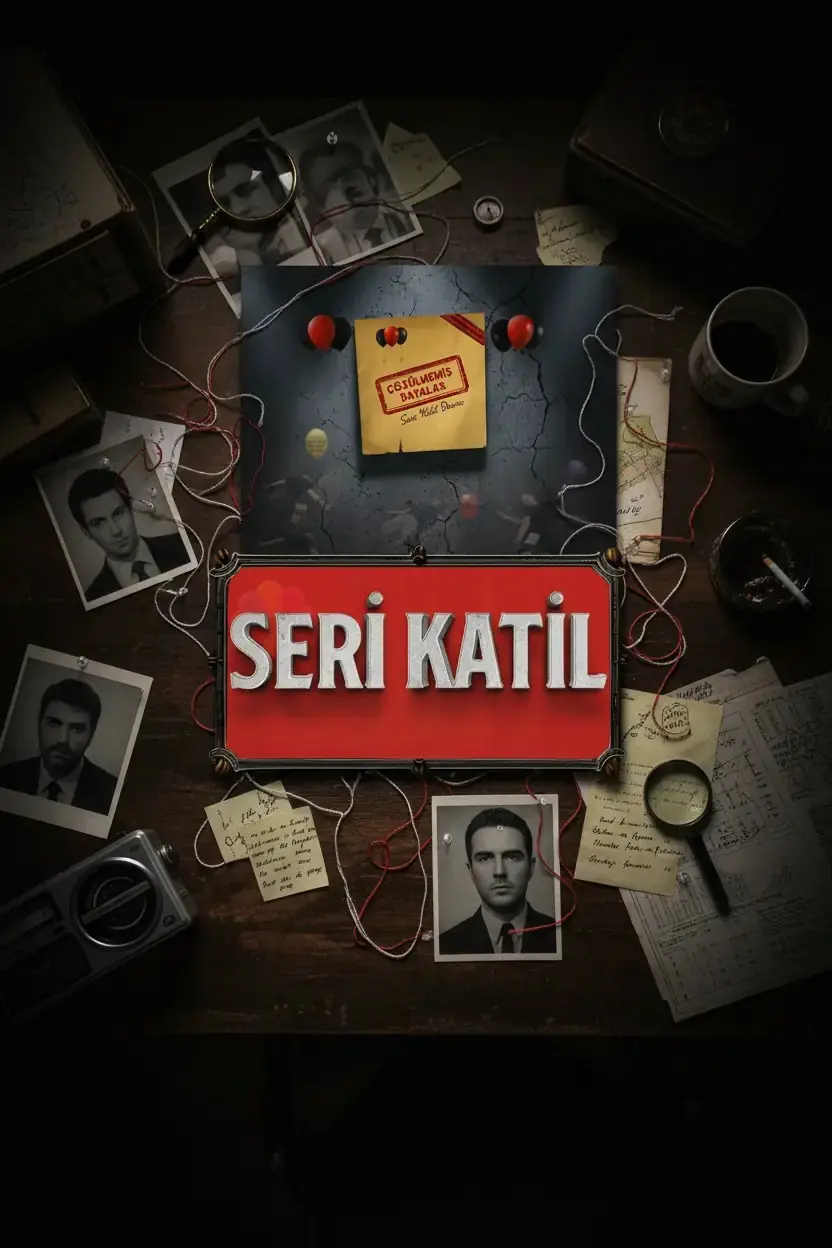 Çözülmemiş Davalar Seri Katil Davası – Dedektif Gizem Kutu Oyunu