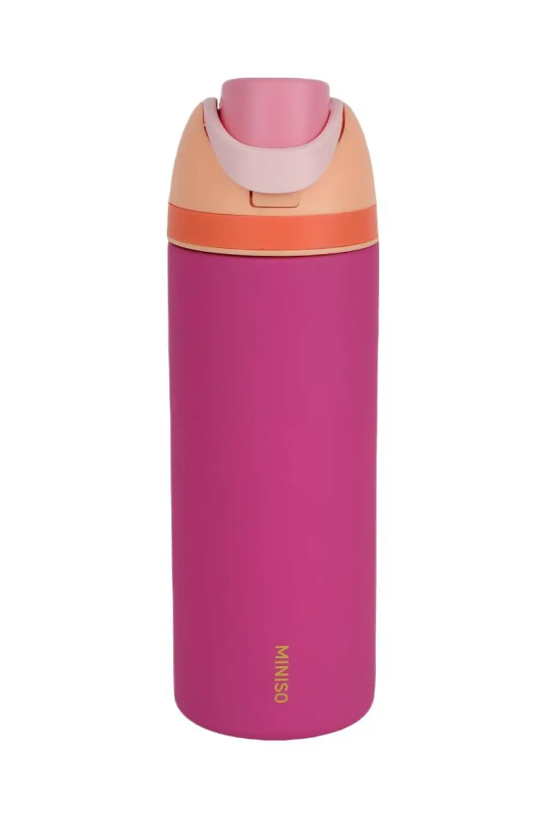 Miniso Lisanslı Dopamin Serisi Pipetli Çelik Termos 720 mL – Renkli ve Pratik