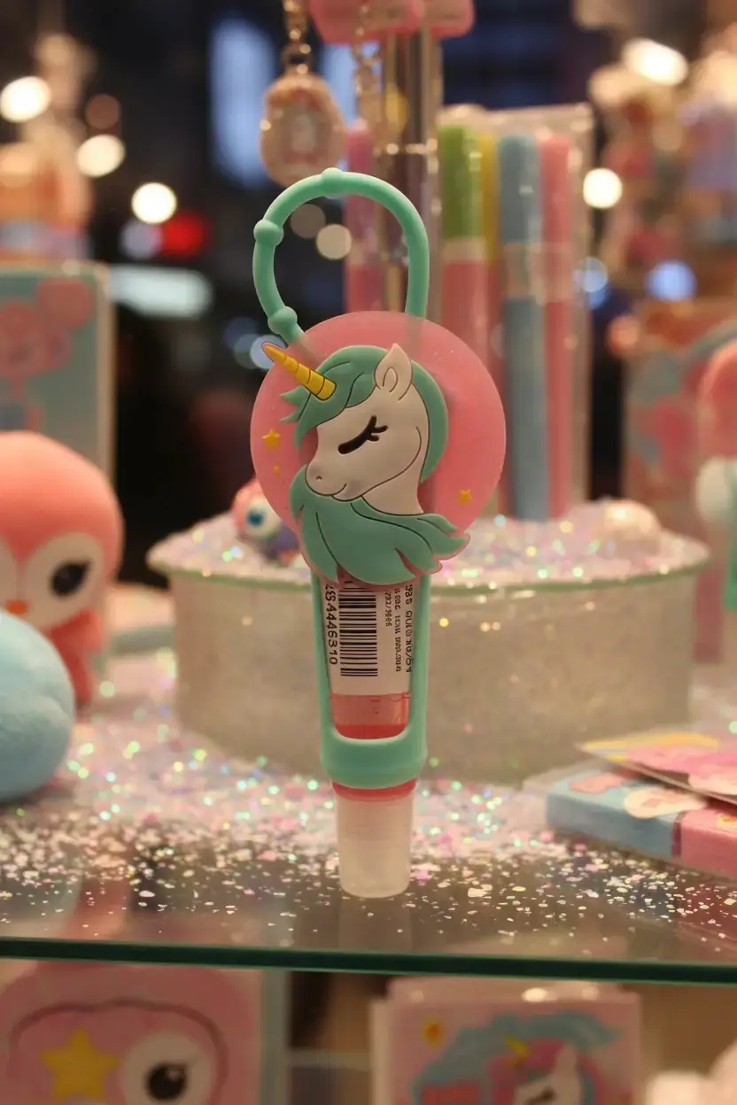 Purgel Lip Gloss Yeşil Unicorn – Ultra Parlak & Masalsı Dudak Parlatıcısı
