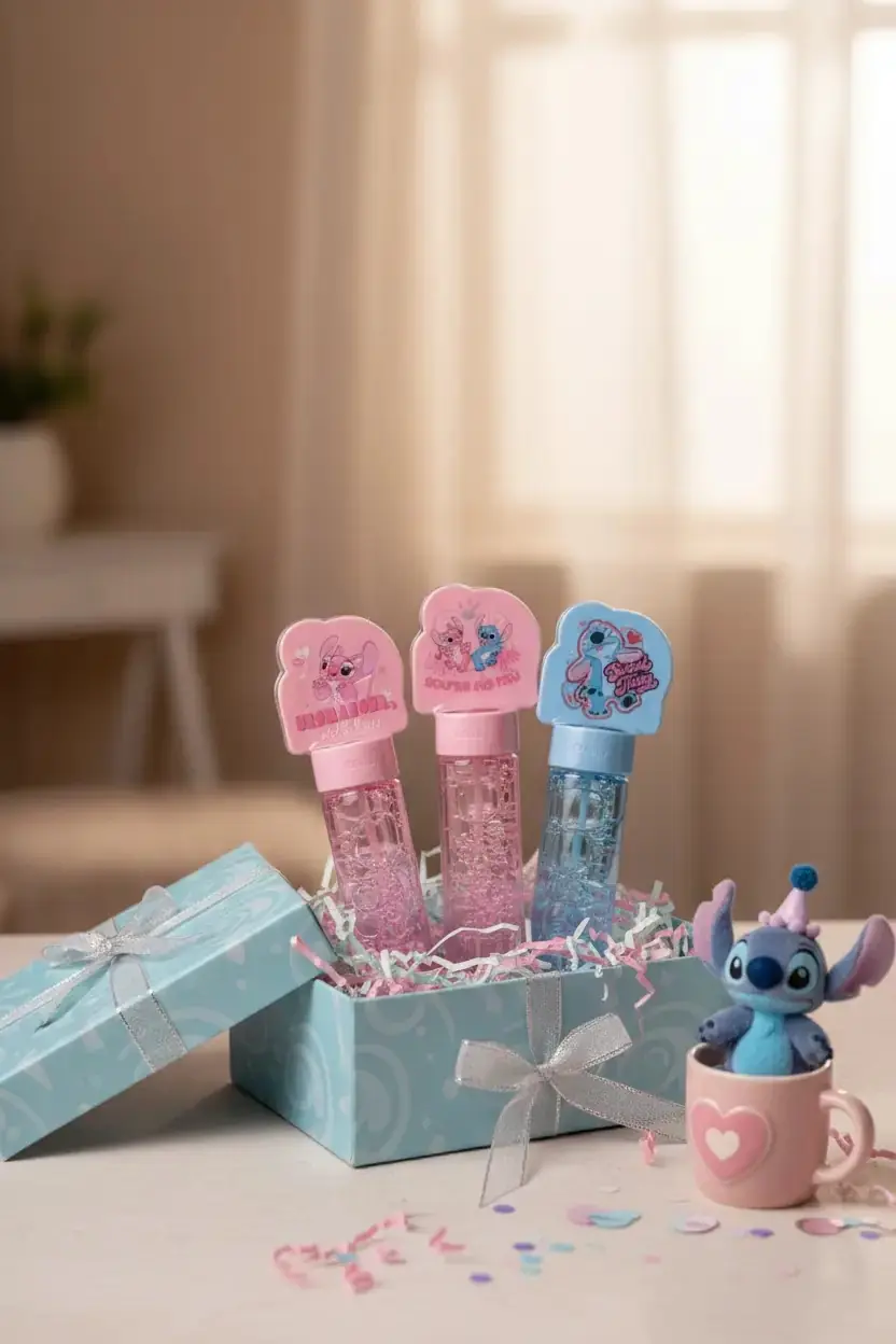 Disney Lilo & Stitch Lisanslı Baloncuk Oyuncağı 20,5 Cm – Mini Eğlenceli Set