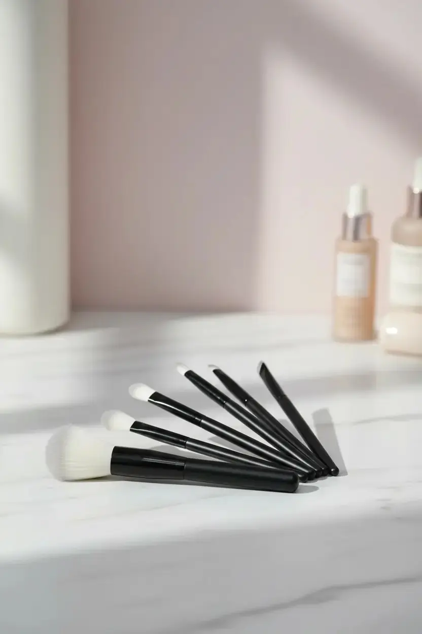 Miniso Lisanslı Sweet & Bold Makyaj Fırça Seti 8’li – Taşınabilir 21,2 Cm