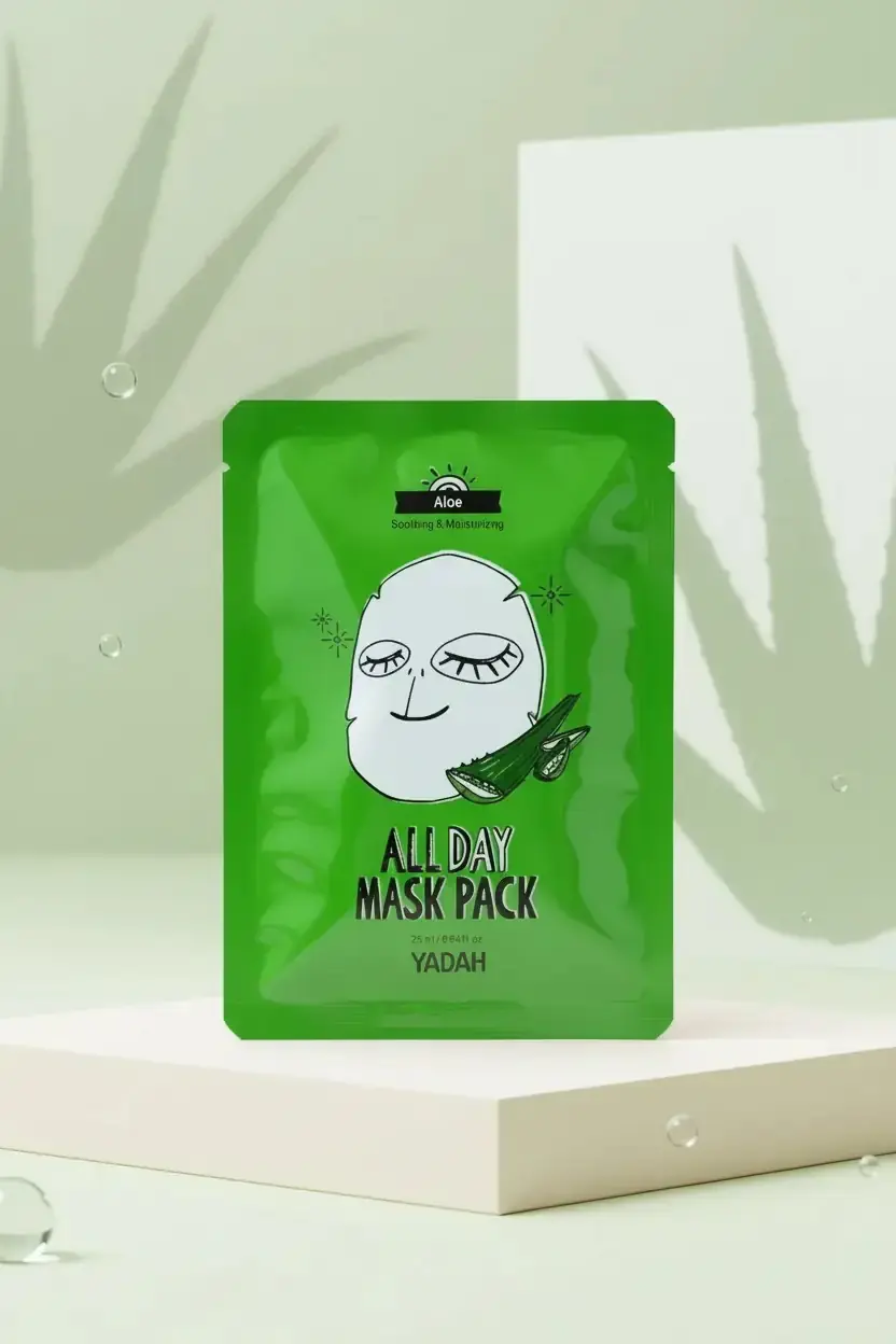 YADAH All Day Mask Pack Aloe – Yatıştırıcı ve Ferahlatıcı Maske