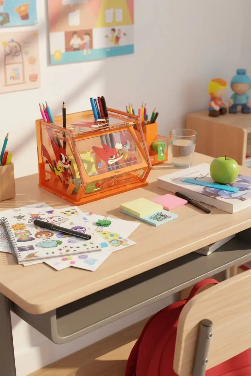 Disney Zootropolis Lisanslı Kapaklı Masa Üstü Saklama Kutusu Akrilik 10.5 Cm