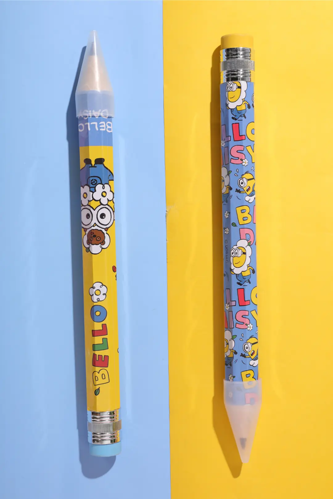 Minions Lisanslı Daisy Serisi Büyük Tükenmez Kalem 2 Çeşit 14.5 Cm