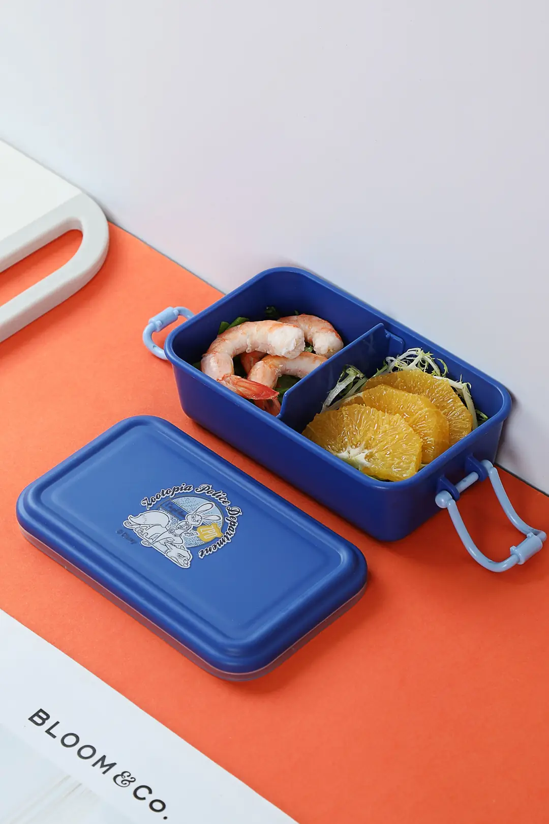 Disney Zootropolis Lisanslı Retro Yemek Kabı 500 Ml – Mavi & Bölmeli Tasarım