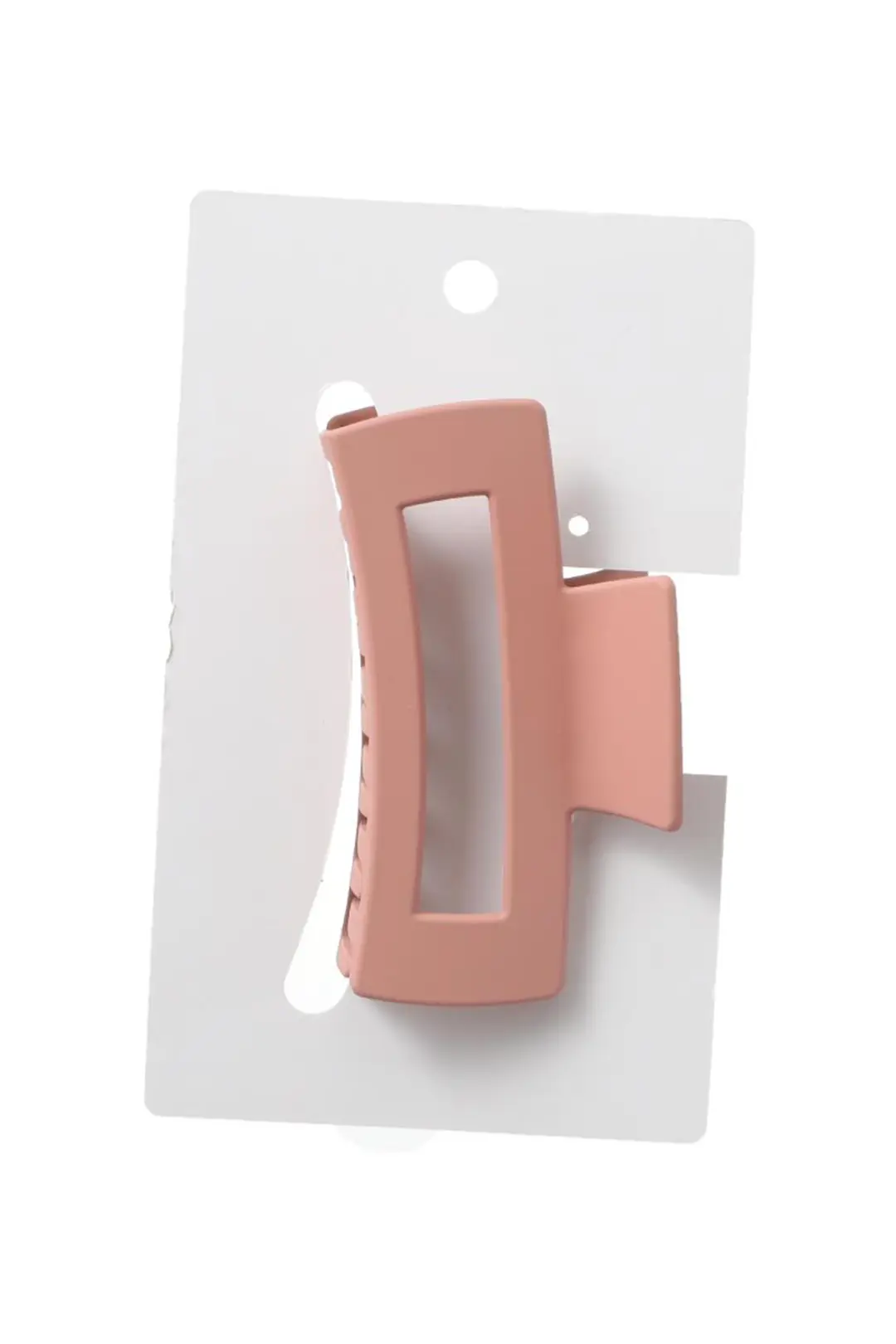 Miniso Lisanslı Dikdörtgen Kıskaçlı Toka 9 Cm – Modern Tasarım Sağlam Tutuşlu Saç Aksesuarı