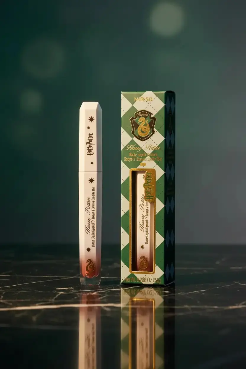Harry Potter Lisanslı Slytherin Likit Mat Ruj (03) – Uzun Süre Kalıcı ve Yüksek Pigmentli Mat Ruj