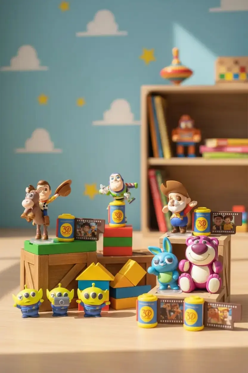 Disney Pixar Lisanslı Toy Story 30. Yıl Retro Blind Box – Sürpriz Figür 12 Cm