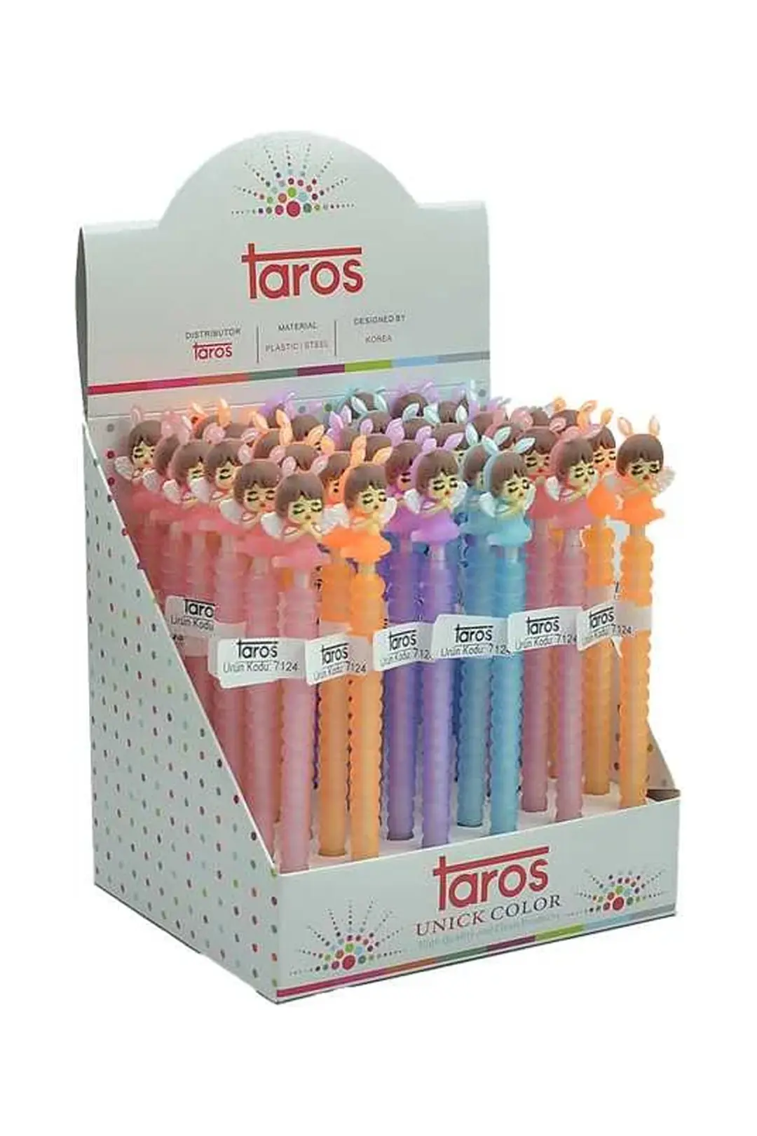 Taros Unick Color Melek Yummy Versatil Kalem – Sevimli Pastel Tasarım