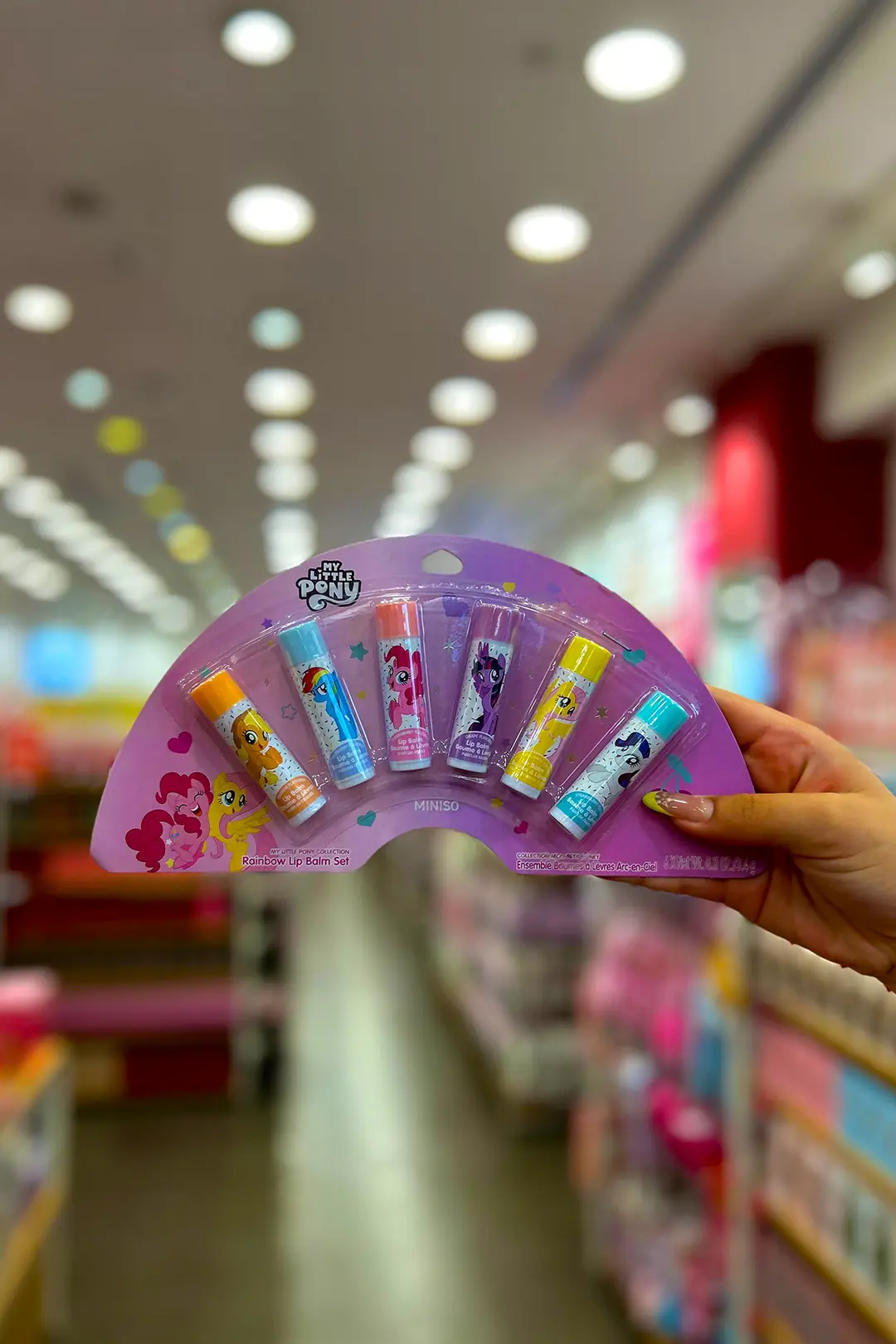 My Little Pony Lisanslı 6'lı Lip Balm Seti – Karışık Meyve Aromalı