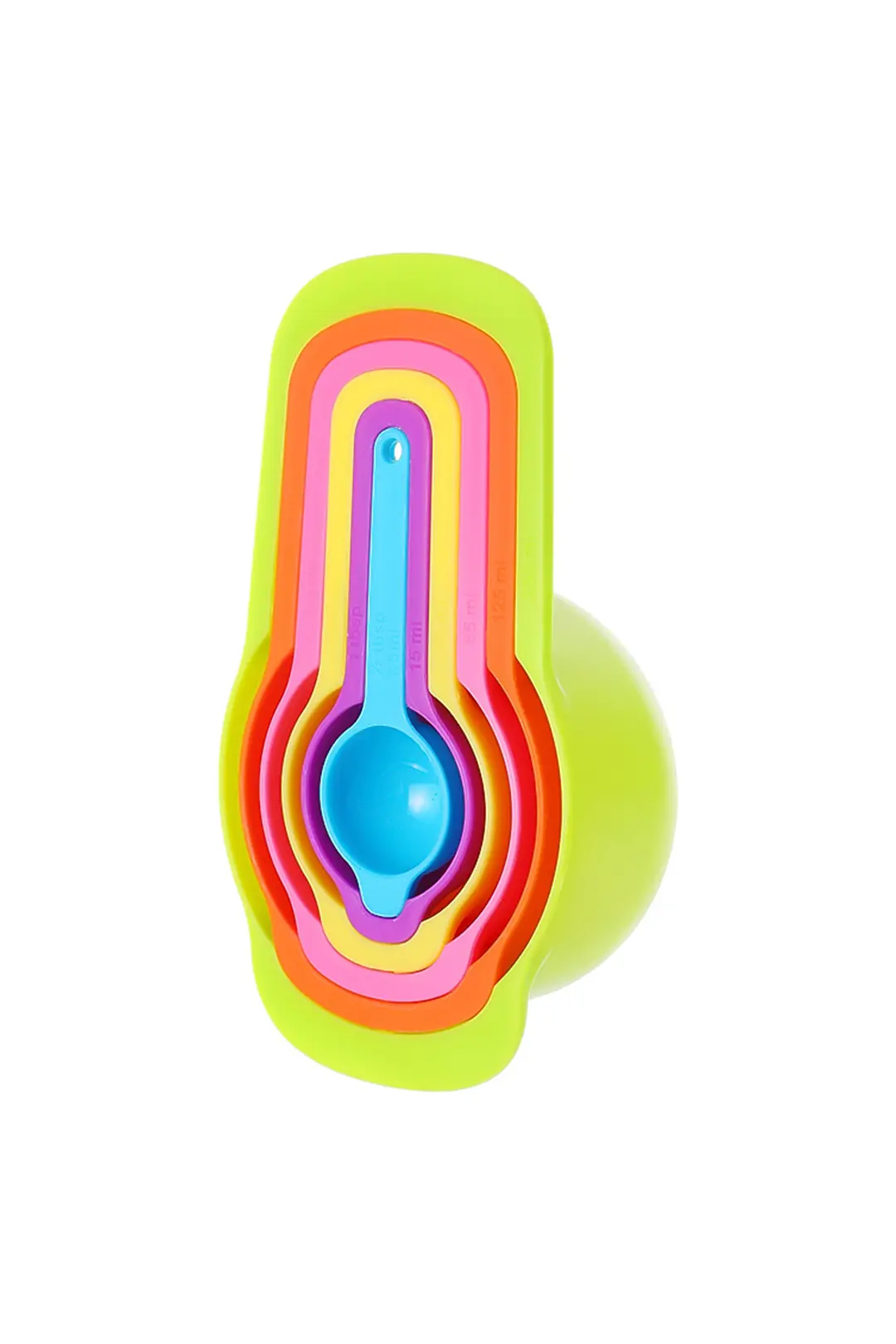 6 Colors Measuring Spoons