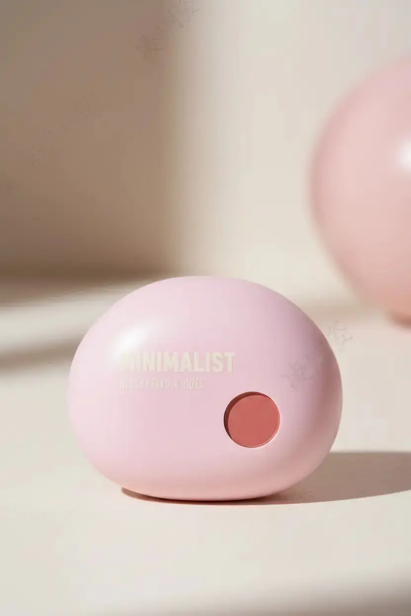 Miniso Lisanslı Minimalist Serisi Toz Allık – No: 08 (Mercan Tonu)