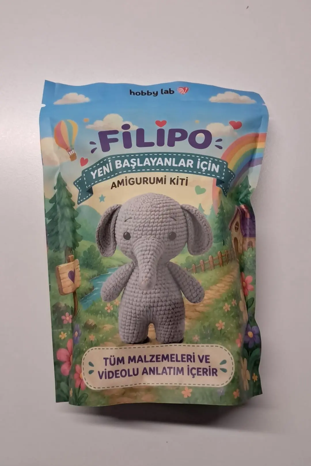 Fil Örgü İpi Seti – Videolu Anlatımlı Amigurumi Başlangıç Kiti