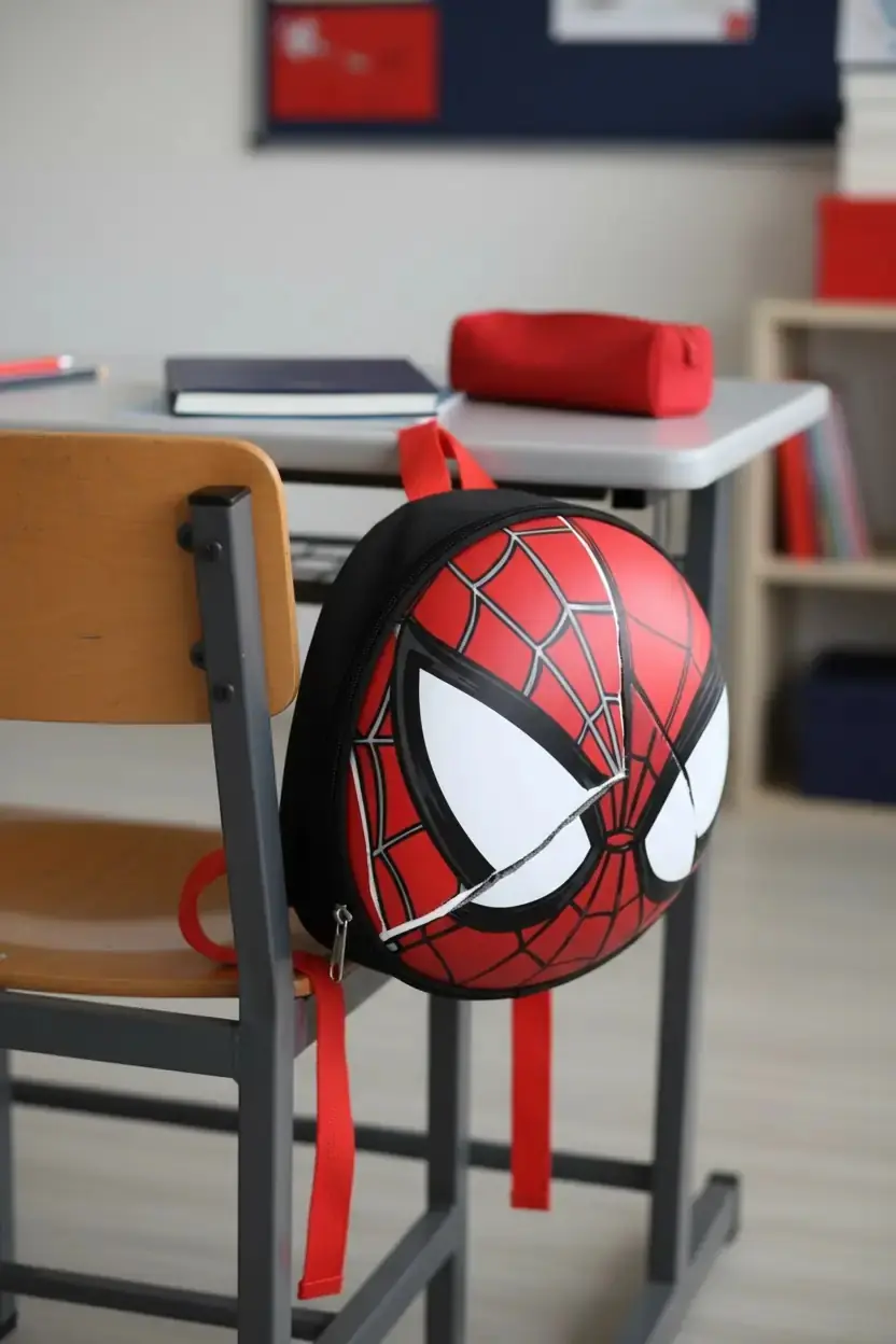Marvel Lisanslı Spider-Man Ultra Hafif Güvenlik Sırt Çantası – Kompakt