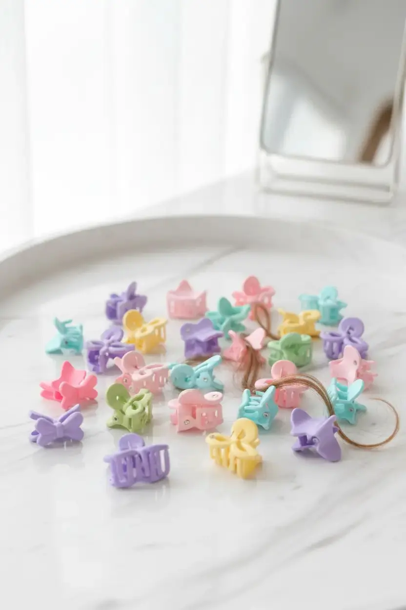 Miniso Lisanslı Saç Tokası 8li Set – Günlük Kompakt Şık Saç Aksesuarı