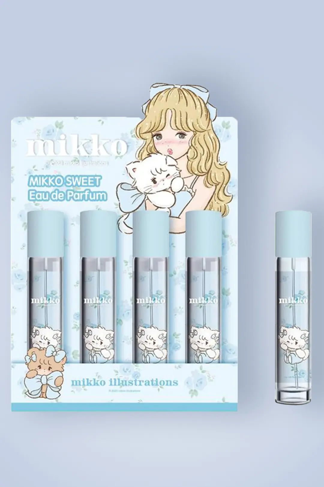 Mikko Lisanslı Kadın Kalem Parfüm 15 ML Mavi