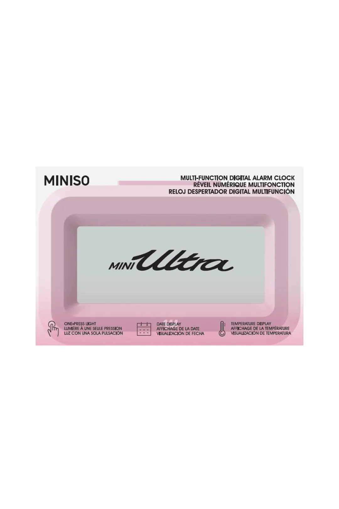 MINI Ultra Serisi Çok Fonksiyonlu Dijital Çalar Saat