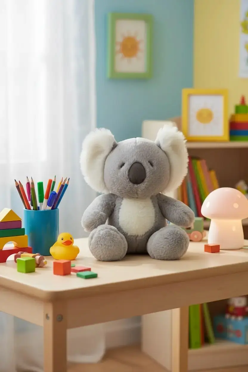 Miniso Lisanslı Koala Peluş Oyuncak 25 Cm – Yumuşacık Sarılmalık Sevimli Tasarım