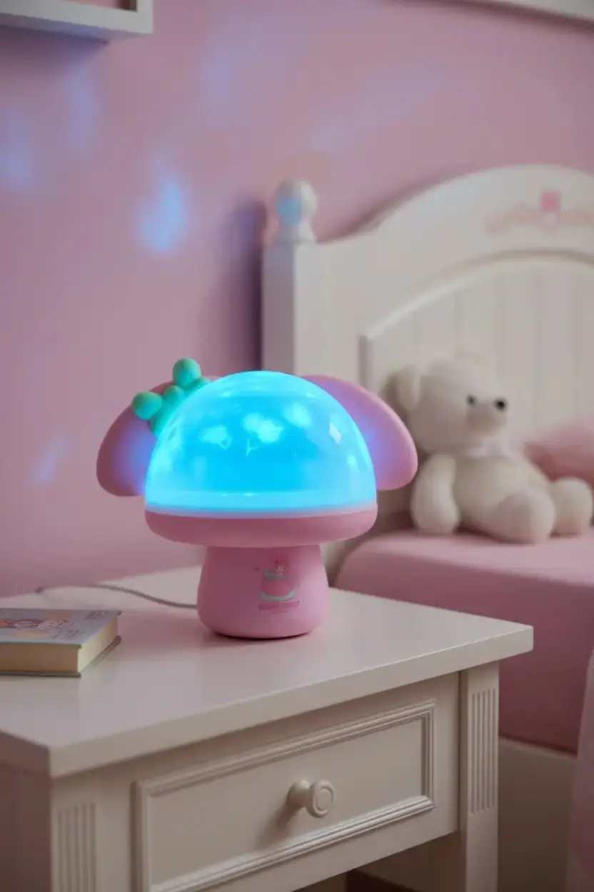 Sanrio Lisanslı My Melody Yıldızlı Gökyüzü Projeksiyon Lambası – Gece Lambası