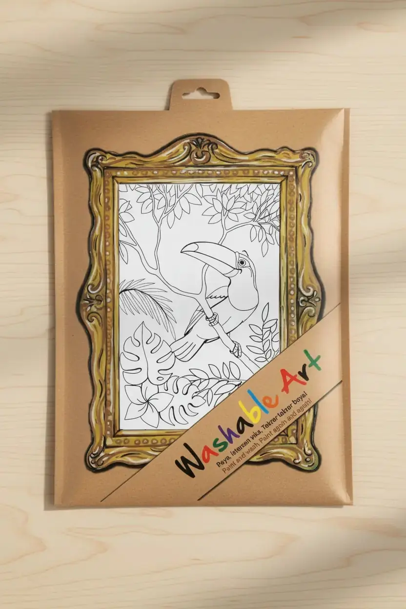 Funny Mat Washable Art Orman – Yıkanabilir Boyama Tuvali
