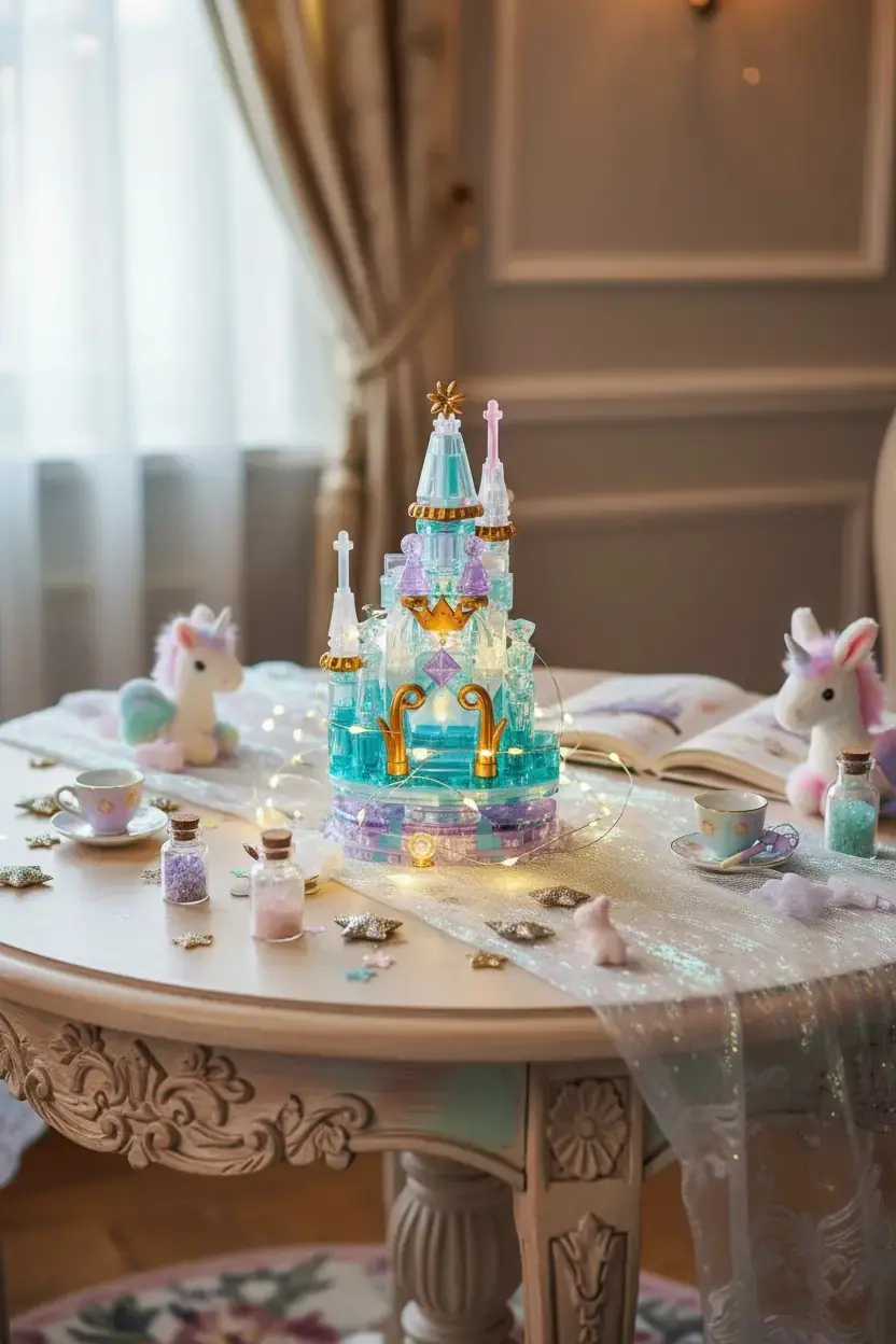 Miniso Lisanslı Peri Masalı Kristal Yıldız Oyun Bloğu – 14 Cm