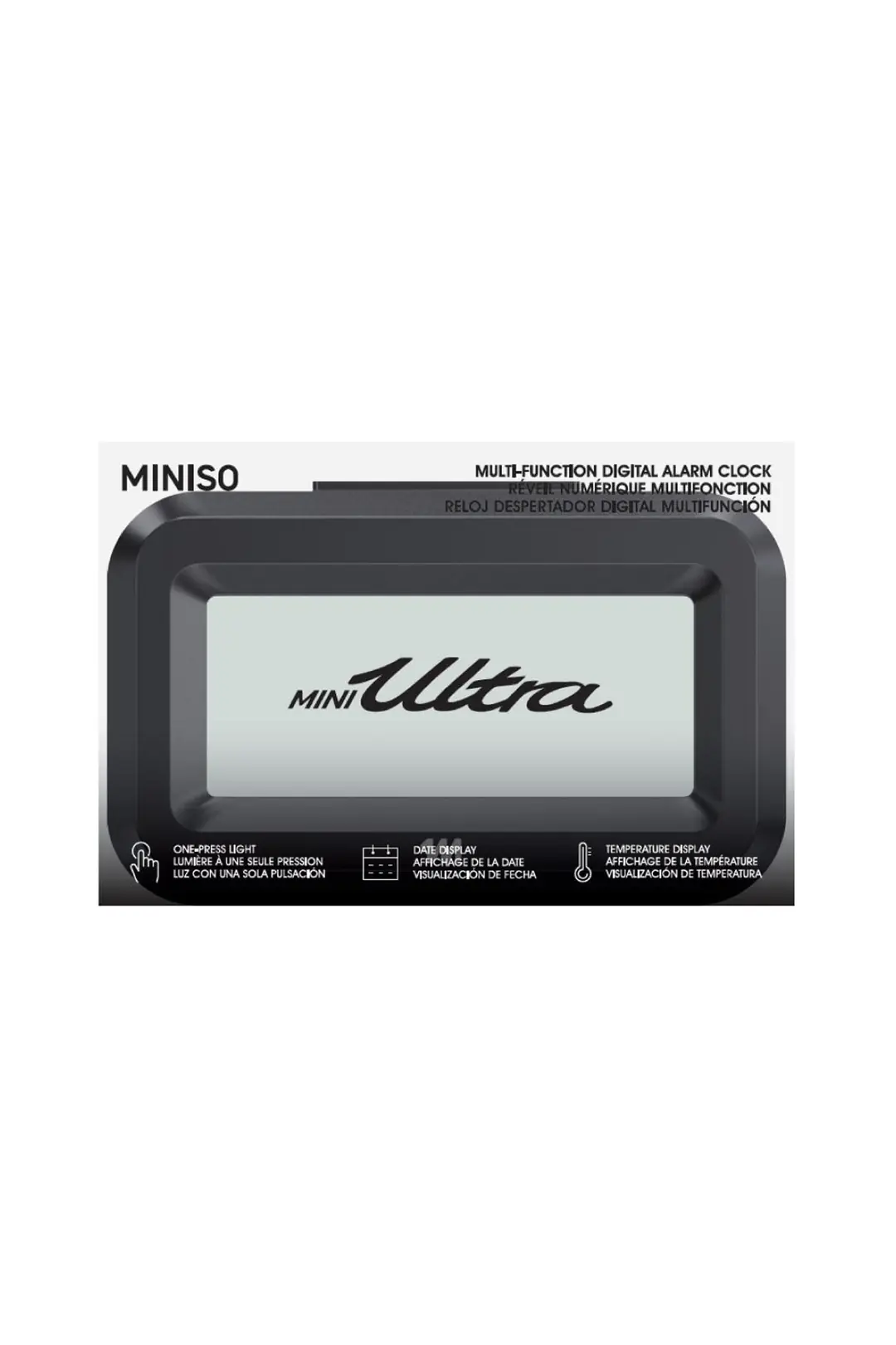 MINI Ultra Serisi Çok Fonksiyonlu Dijital Çalar Saat