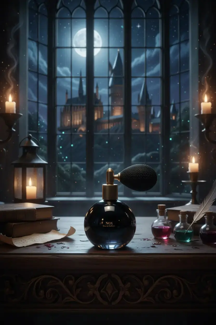 Harry Potter Lisanslı Nox Parfüm – Eşsiz ve Büyüleyici Tazeleyici Esanslı Özel Tasarım Cam Şişe Erkek / Kadın Parfüm 50 ML