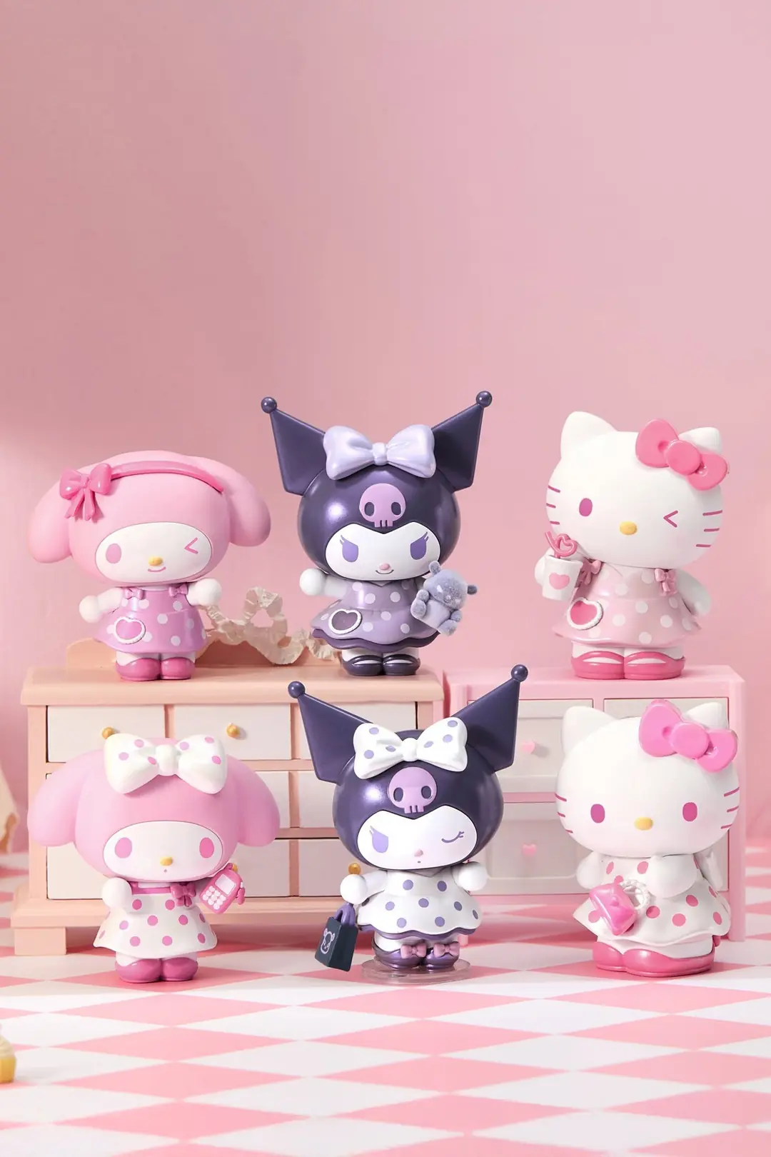 Sanrio Lisanslı Hello Kitty ve Arkadaşları Sevimli Kız Serisi Blind Box Figür – Sürpriz Model