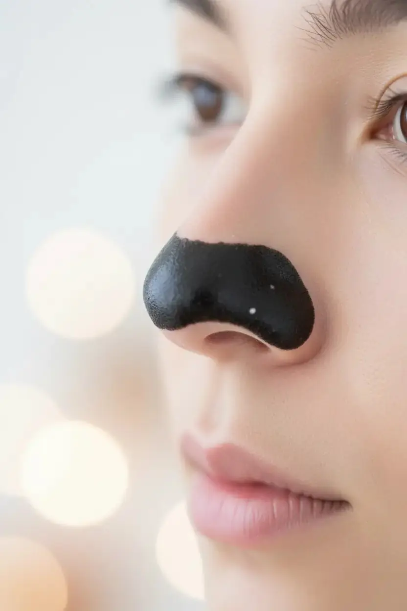 Miniso Lisanslı Volkanik Çamurlu Erkek Burun Bandı – Siyah Nokta Karşıtı Gözenek Temizleyici 10'lu