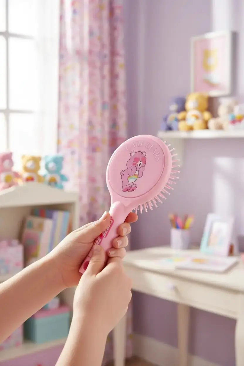 Care Bears Lisanslı Sevimli Saç Fırçası 15 Cm