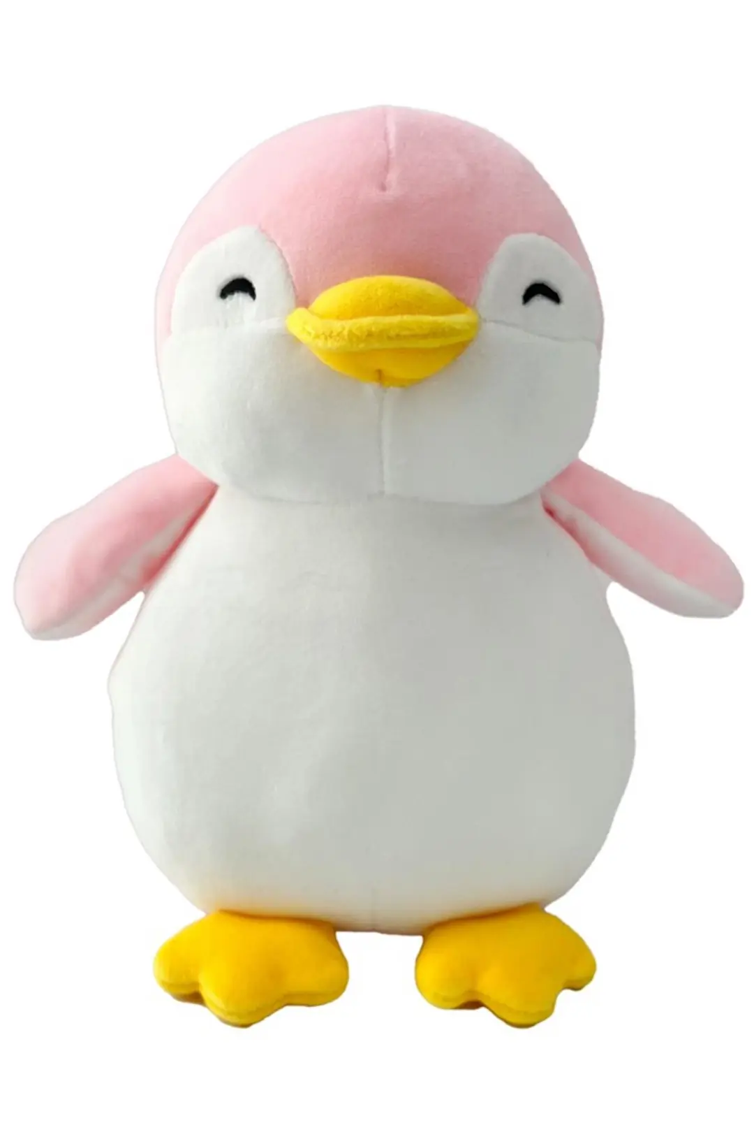 Miniso Lisanslı Pembe Penguen Peluş Oyuncak 25 Cm – Yumuşak Sarılma Arkadaşı