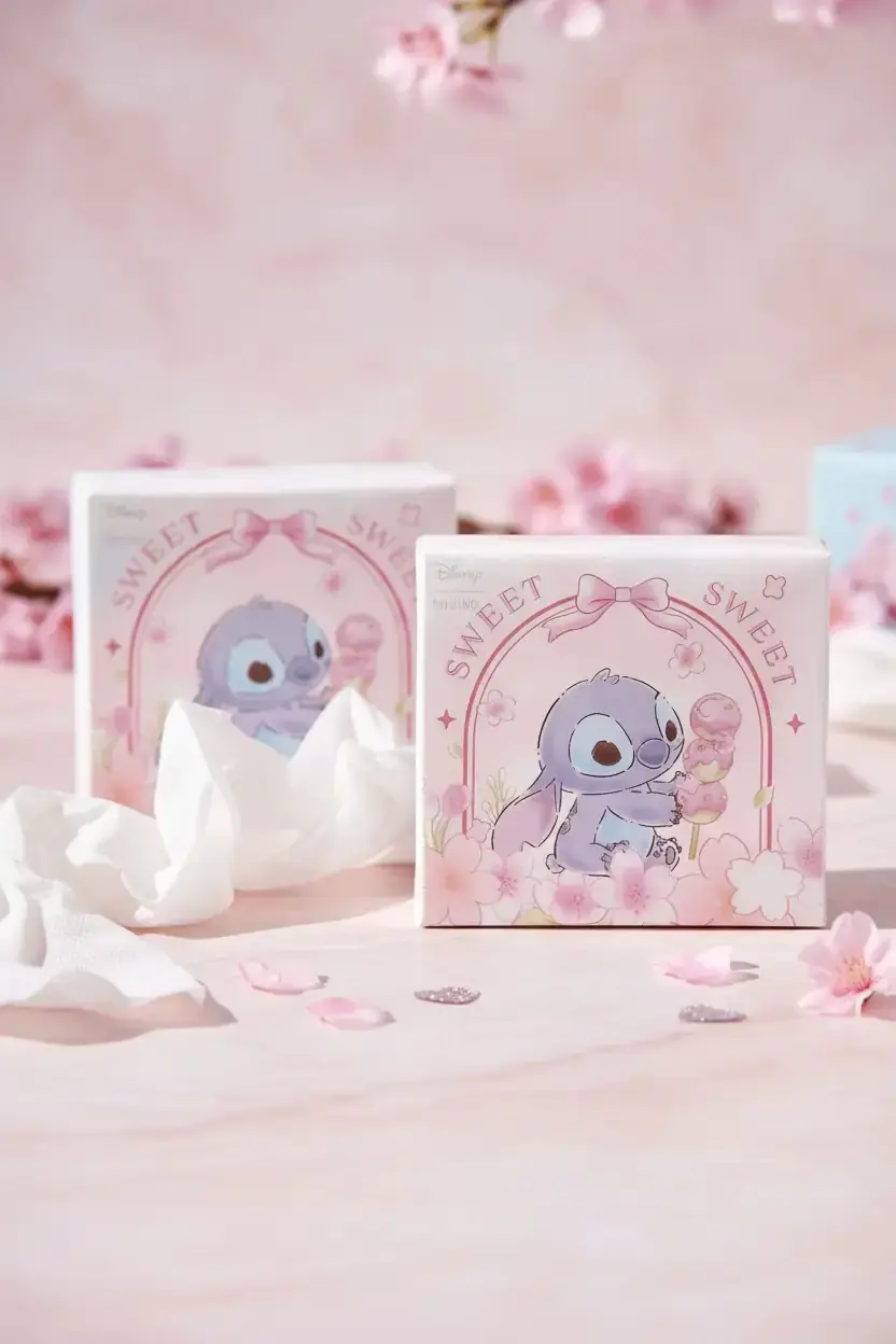 Disney Lisanslı Sakura Serisi Kağıt Mendil 40 Yaprak – Baskılı Yumuşak Doku