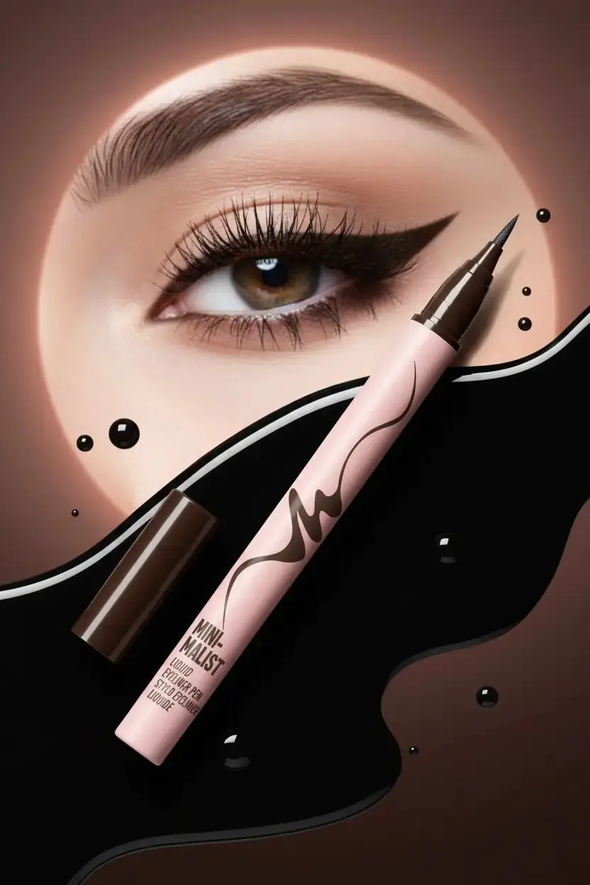 Minimalist Serisi Eyeliner (02 Kahve)