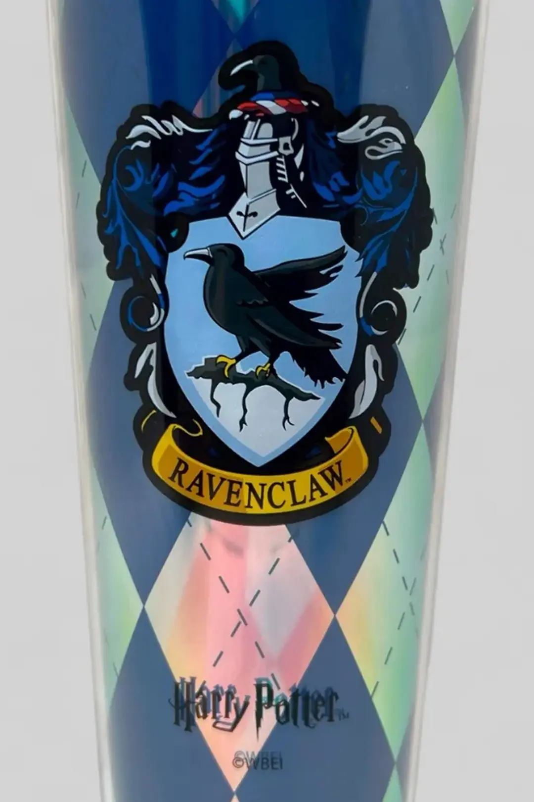 Harry Potter Lisanslı Ravenclaw Çift Cidarlı Pipetli Plastik Şişe – Sızdırmaz Kapaklı Matara 285 gr