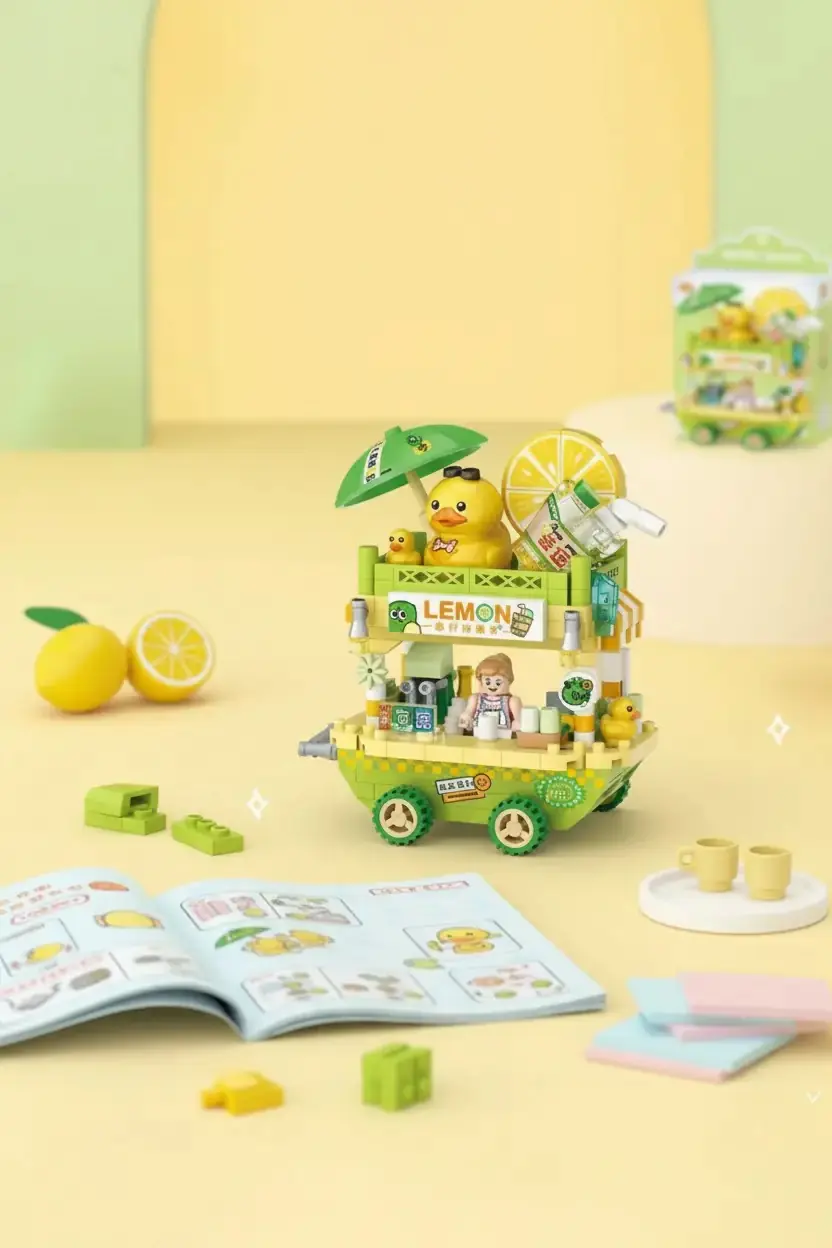 Miniso Lisanslı Limonatacı Oyun Bloğu – Eğitici Koleksiyon Seti