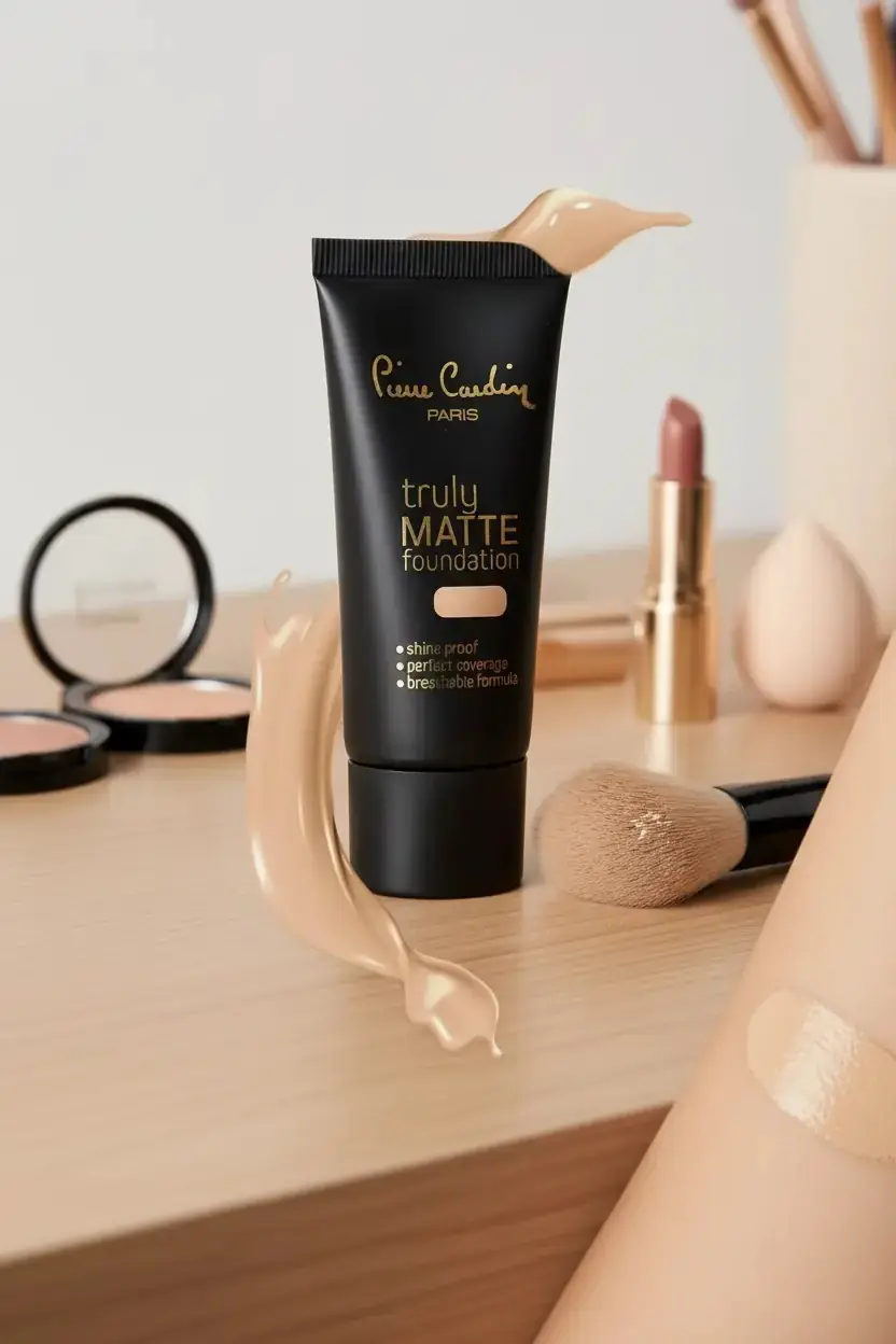 Pierre Cardin Truly Matte Fondöten – Medium Beige Mat Bitiş