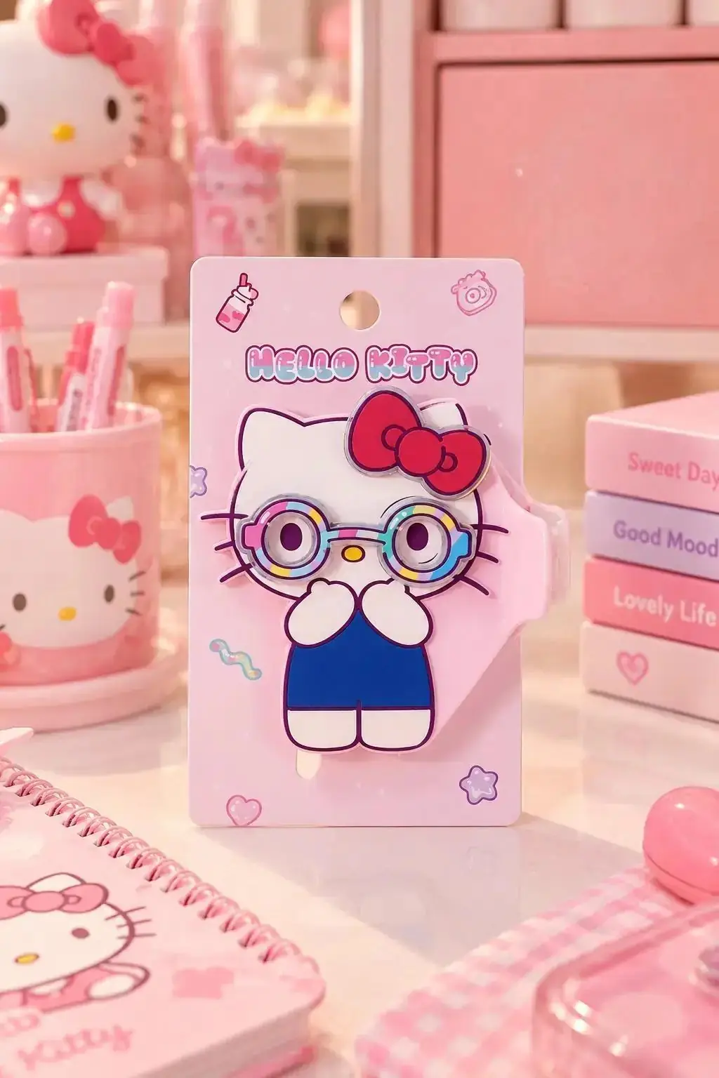 Sanrio Lisanslı Hello Kitty Tatlı Fabrikası Serisi Saç Tokası – Renkli Çocuk Saç Aksesuarı