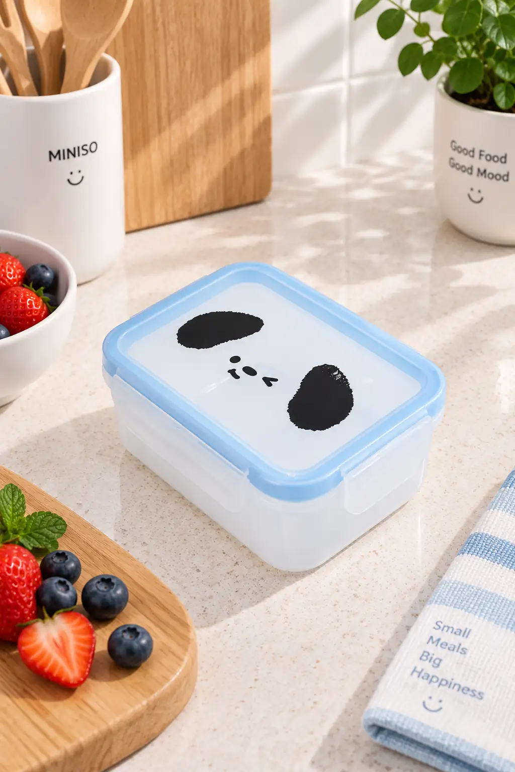 Miniso Lisanslı Tutogou Tuto Yemek Saklama Kabı 300 Ml
