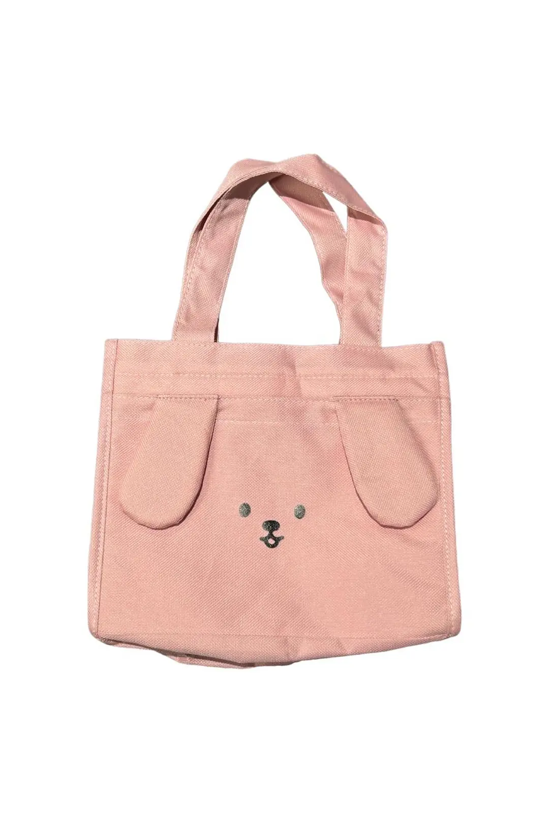 Miniso Lisanslı Hayvan Serisi Öğle Yemeği Çantası – Pembe