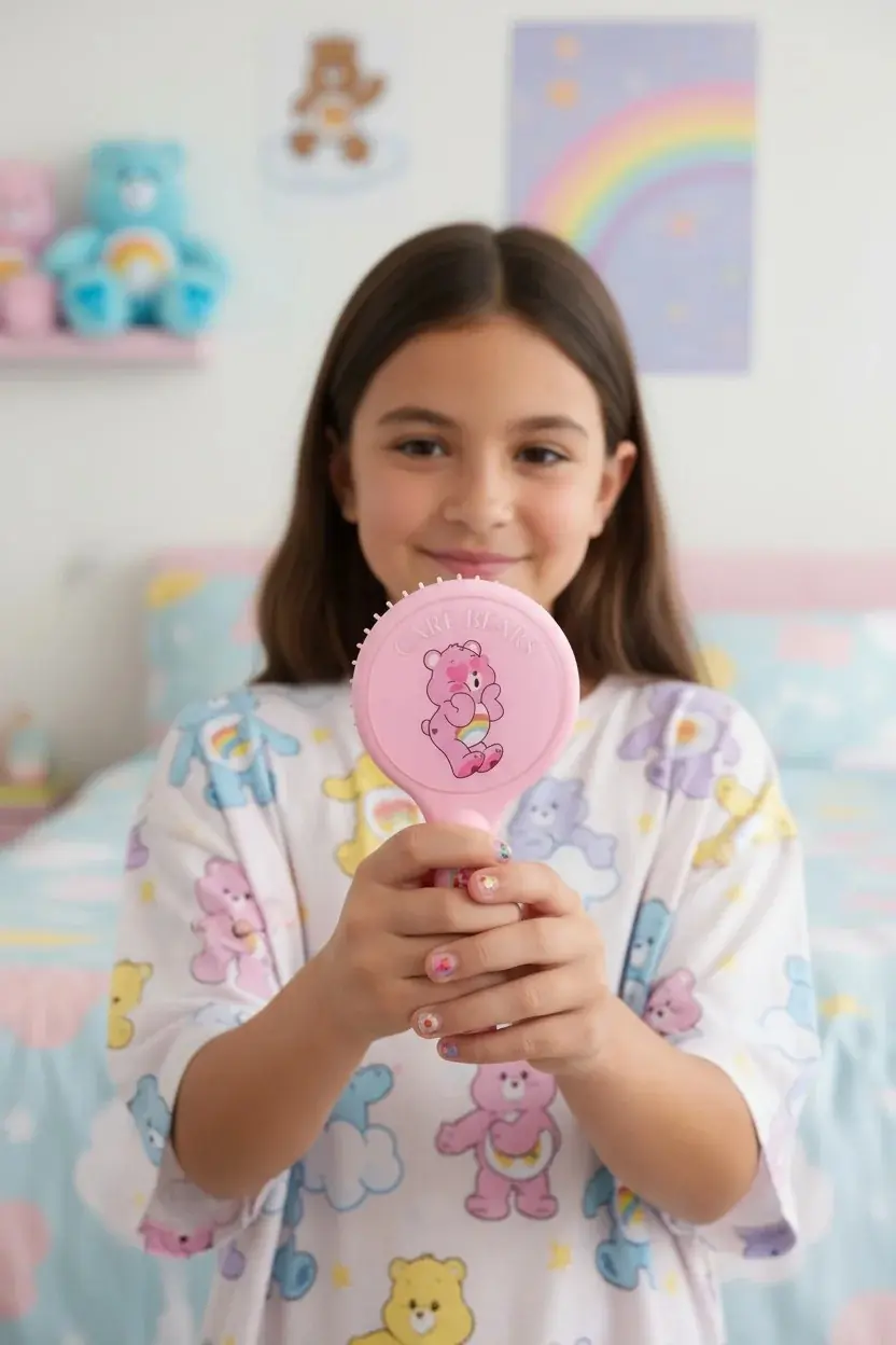 Care Bears Lisanslı Sevimli Saç Fırçası 15 Cm
