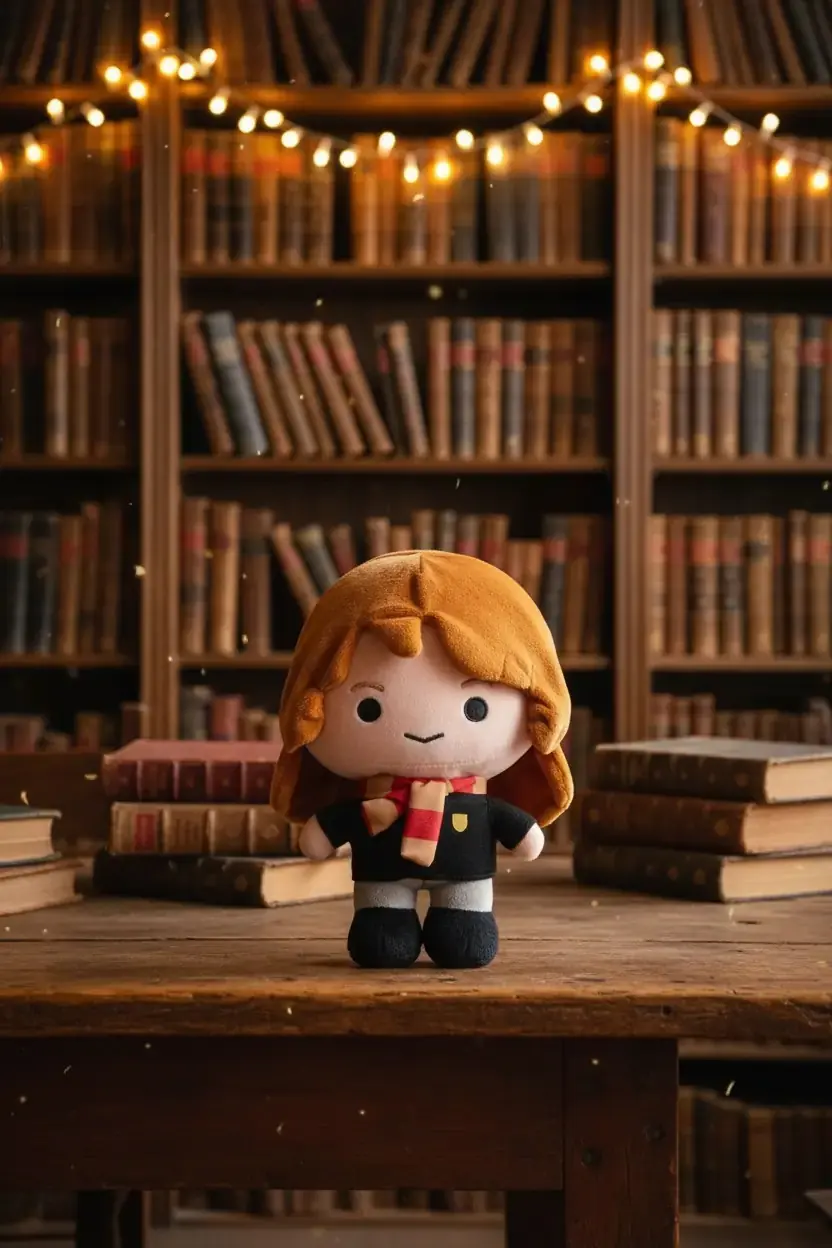 Harry Potter Lisanslı Hermione Peluş Oyuncak 22 Cm – Yumuşacık Koleksiyonluk Tasarım
