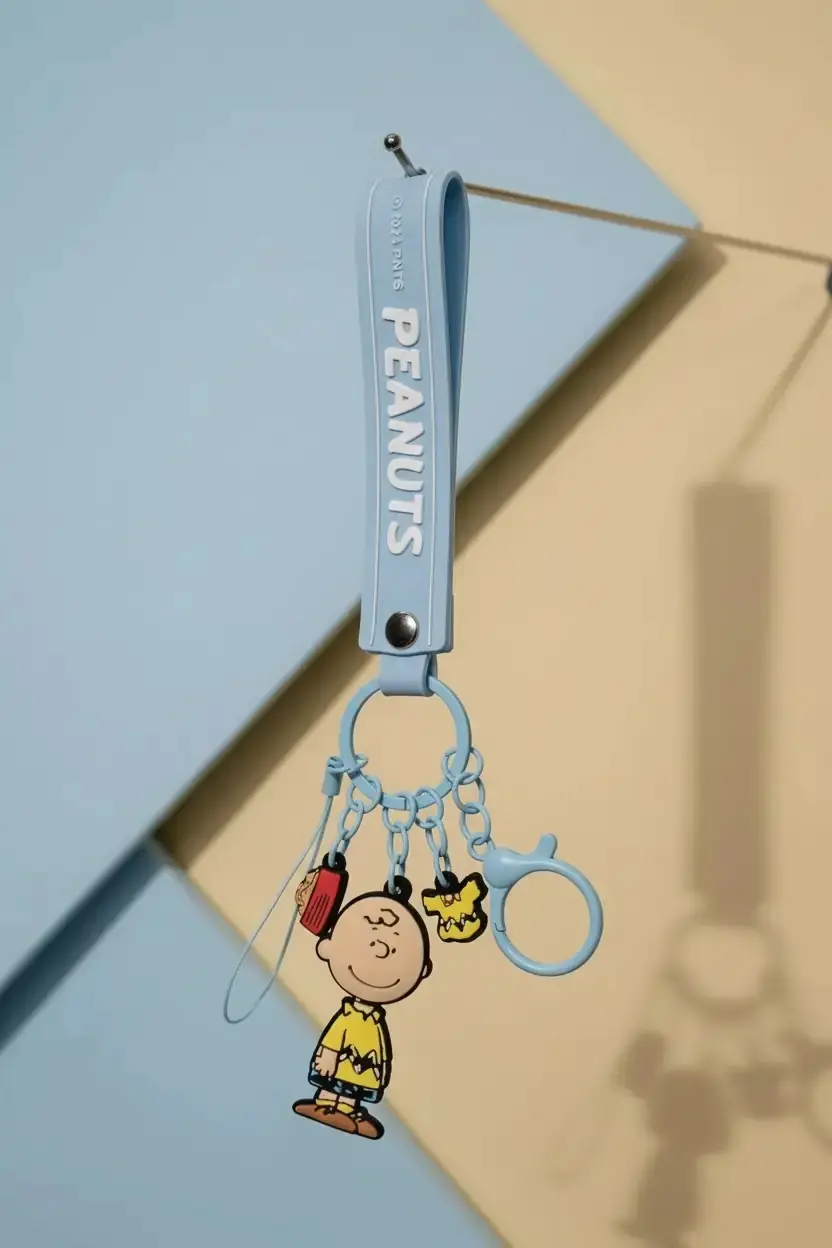 Peanuts Snoopy Colorful Life Koleksiyonu Telefon Askısı – Charlie Brown