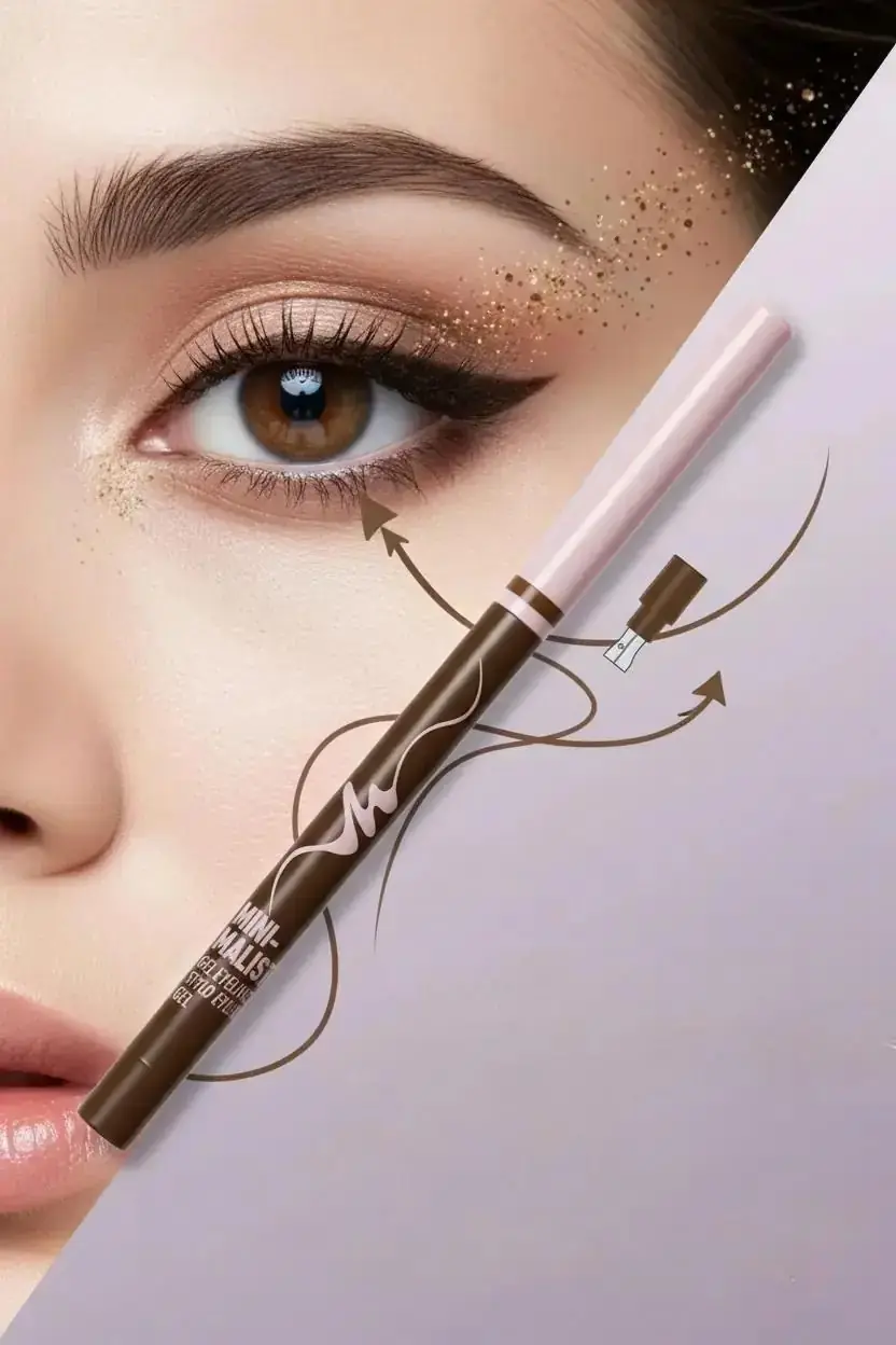 Minimalist Serisi Jel Eyeliner Kalem (03 Kızıl Kahve)